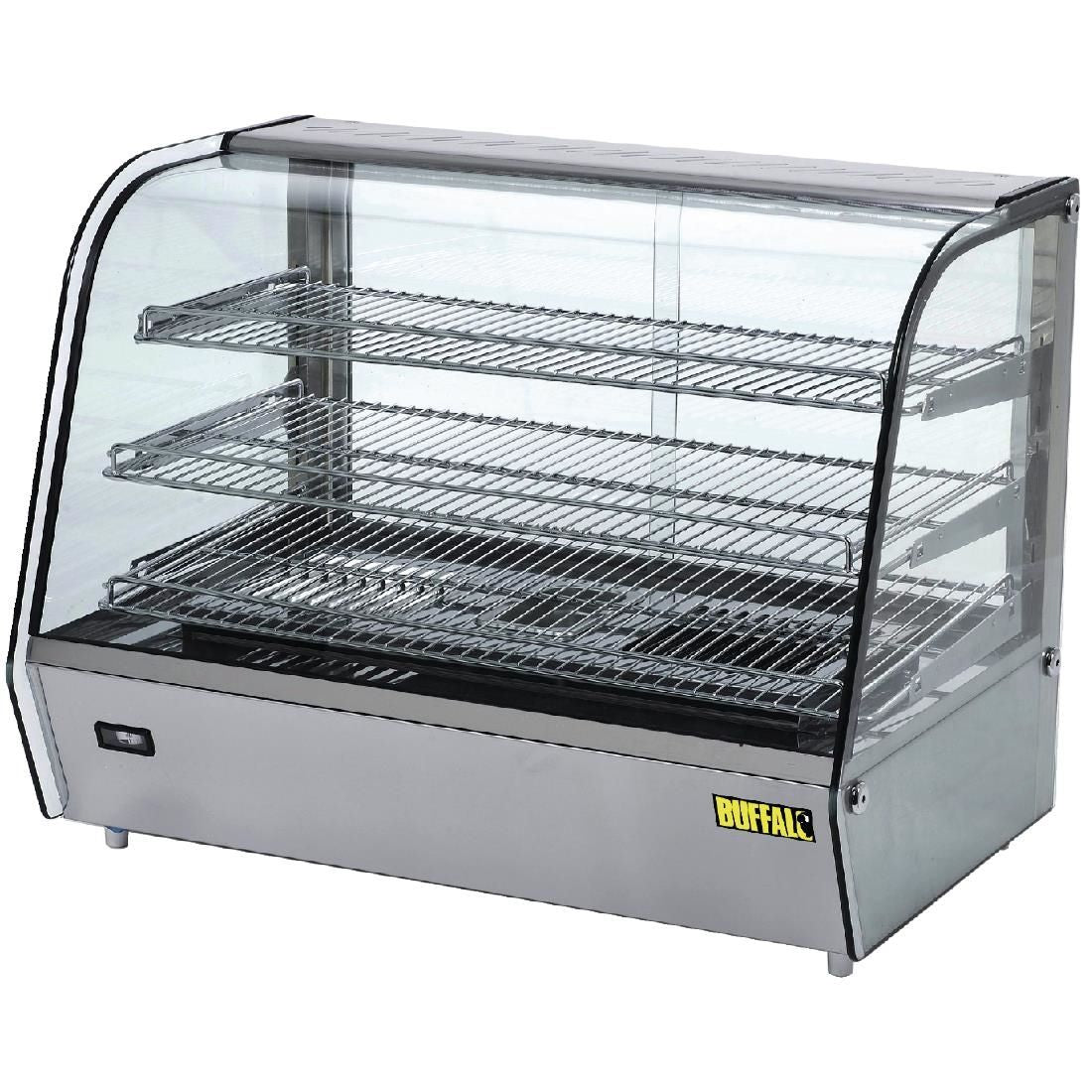 Buffalo Countertop Heated Food Display 868mm JD Catering Equipment Solutions Ltd