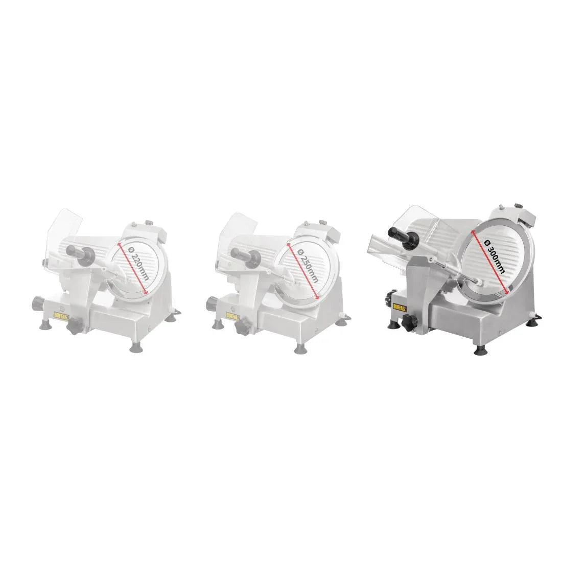 CD279 Buffalo Meat Slicer 300mm - JD Catering Equipment Solutions Ltd
