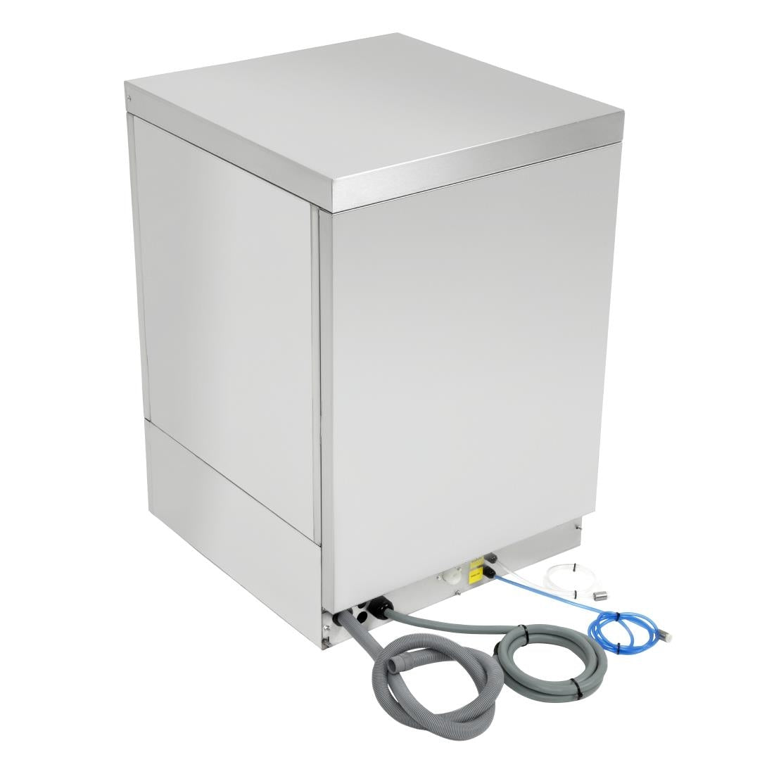 Buffalo Undercounter Glasswasher with Drain Pump 500x500mm Baskets DW468 JD Catering Equipment Solutions Ltd