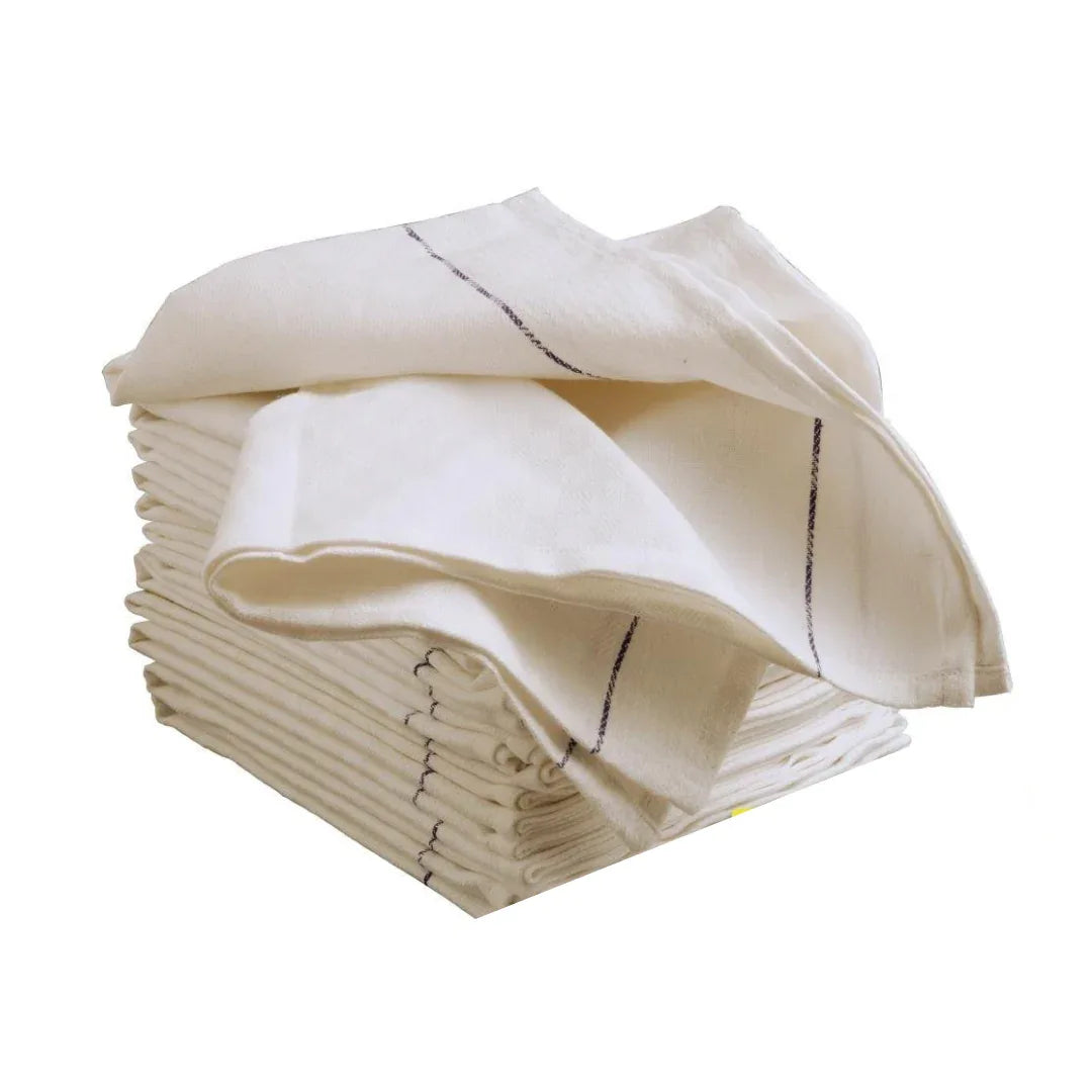 S114 Bulk Buy Cotton Waiting Cloths (Pack of 50) - JD Catering Equipment Solutions Ltd