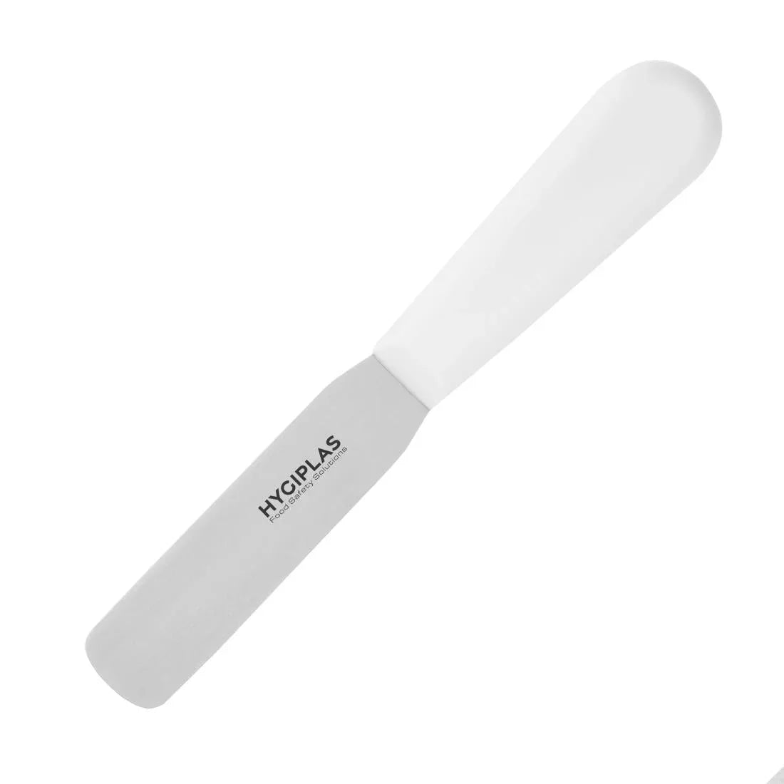 C538 Hygiplas Straight Blade Palette Knife White 10cm JD Catering Equipment Solutions Ltd