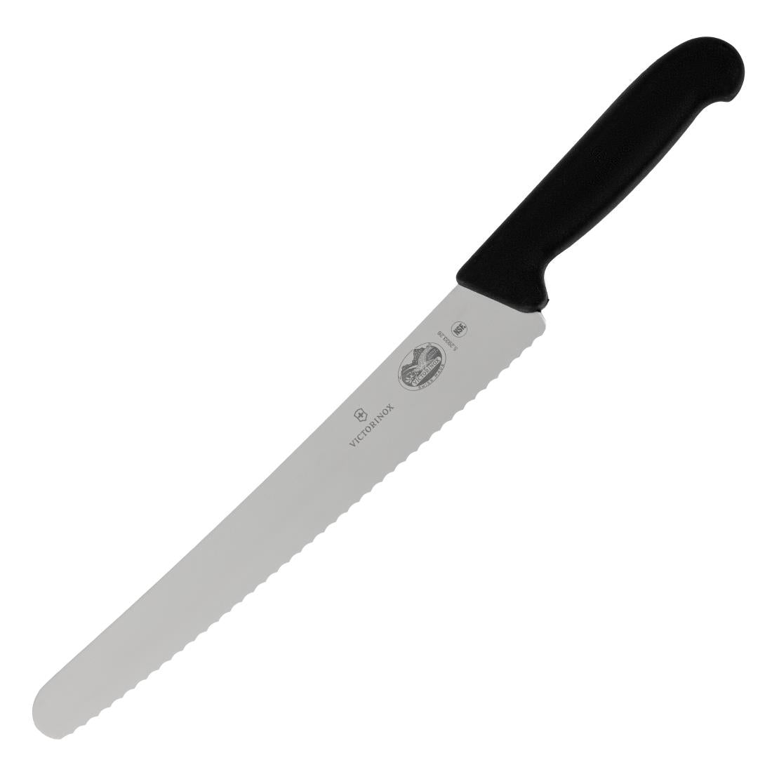 C663 Victorinox Fibrox Serrated Pastry Knife 25.5cm JD Catering Equipment Solutions Ltd