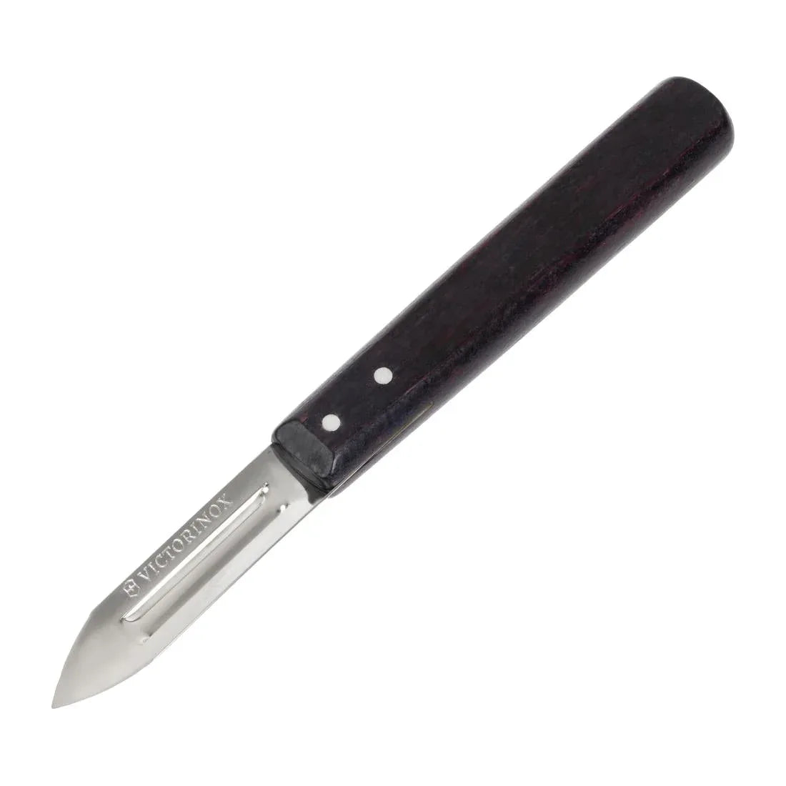 C719 Victorinox Wooden Handled Peeler - JD Catering Equipment Solutions Ltd