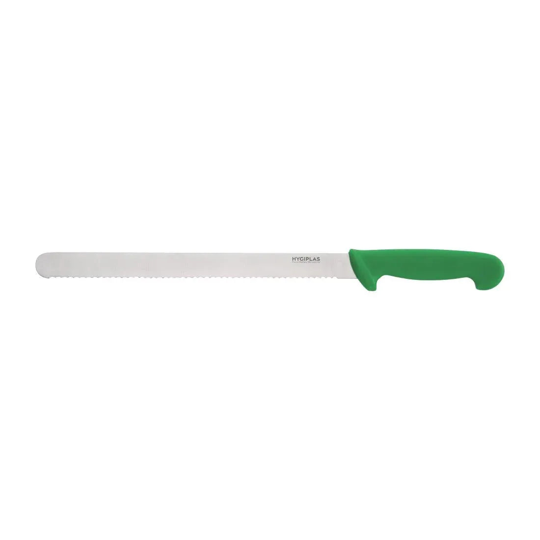 C867 Hygiplas Serrated Slicer Green 30.5cm - JD Catering Equipment Solutions Ltd
