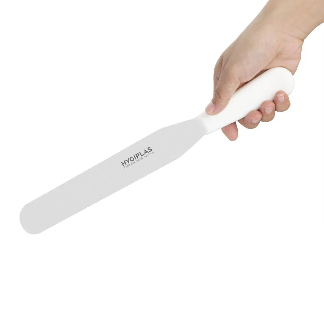 C870 Hygiplas Straight Blade Palette Knife White 20.5cm - JD Catering Equipment Solutions Ltd