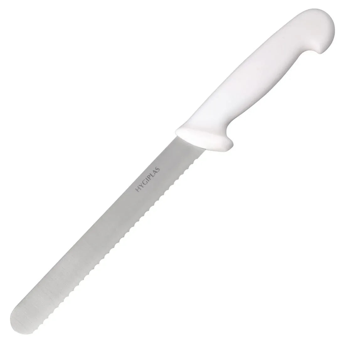 C882 Hygiplas Bread Knife White 20.5cm - JD Catering Equipment Solutions Ltd