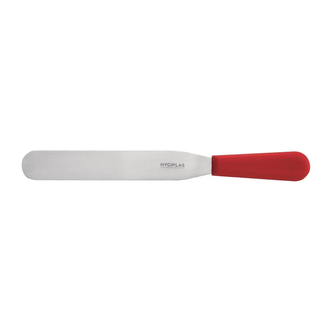 C894 Hygiplas Straight Blade Palette Knife Red 20.5cm - JD Catering Equipment Solutions Ltd