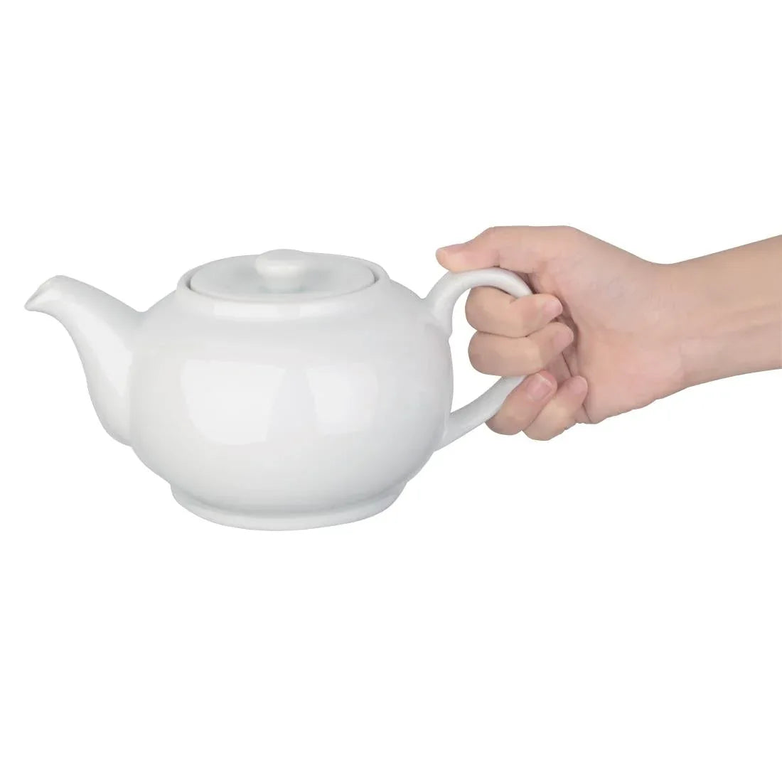 CB474 Olympia Whiteware Teapots 852ml (Pack of 4) - JD Catering Equipment Solutions Ltd