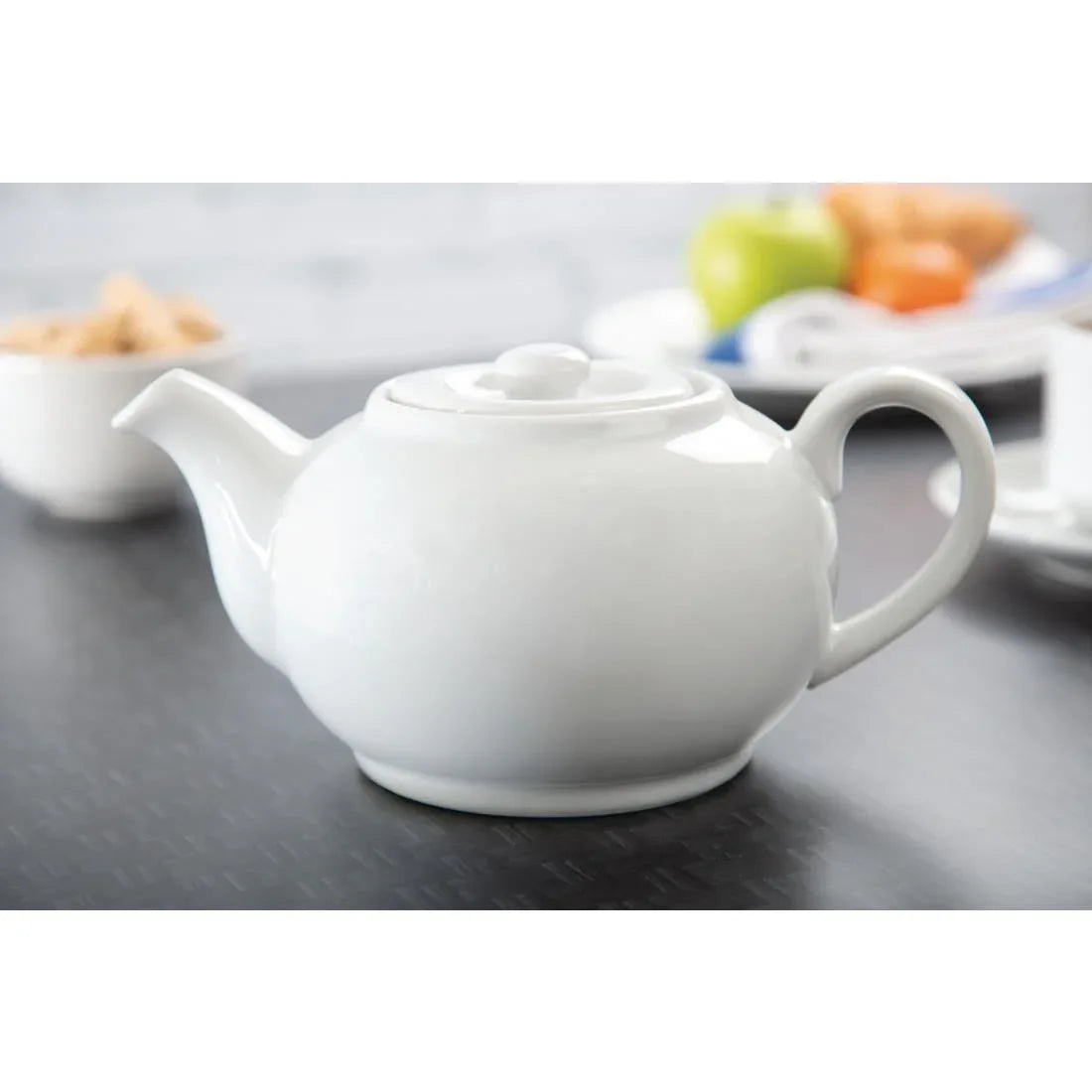 CB474 Olympia Whiteware Teapots 852ml (Pack of 4) - JD Catering Equipment Solutions Ltd