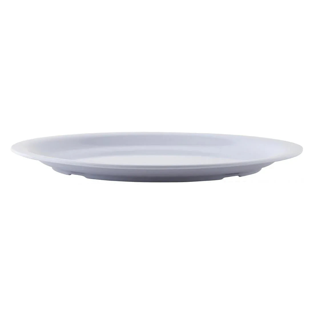 CB671 Kristallon Melamine Narrow Rimmed Plates 229mm (Pack of 12) JD Catering Equipment Solutions Ltd