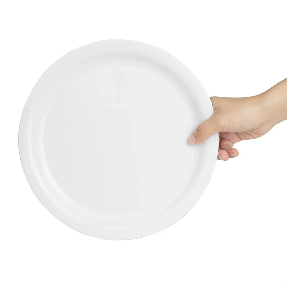 CB672 Kristallon Melamine Narrow Rimmed Plates 267mm (Pack of 12) JD Catering Equipment Solutions Ltd