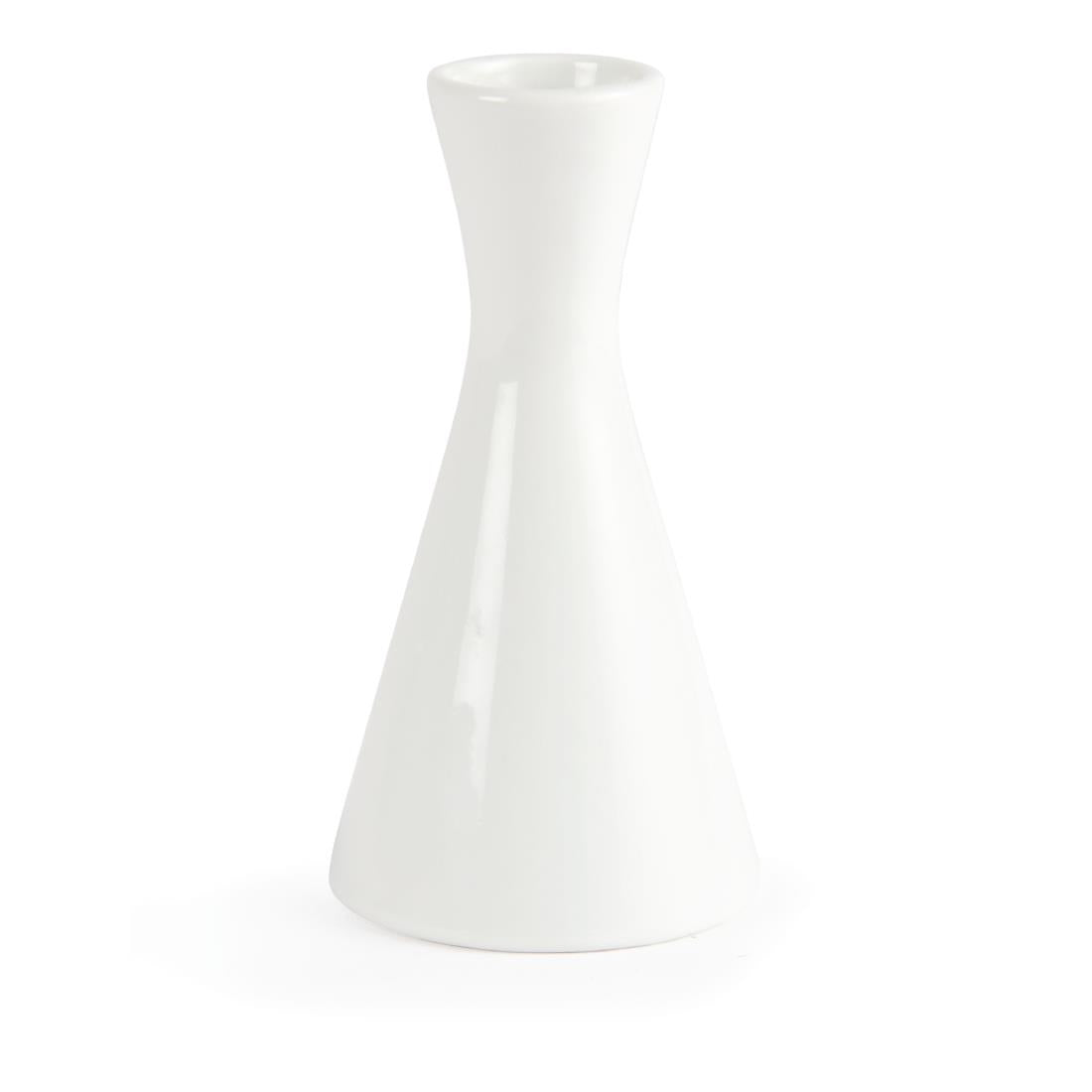 CB701 Olympia Whiteware Bud Vases 140mm (Pack of 6) JD Catering Equipment Solutions Ltd