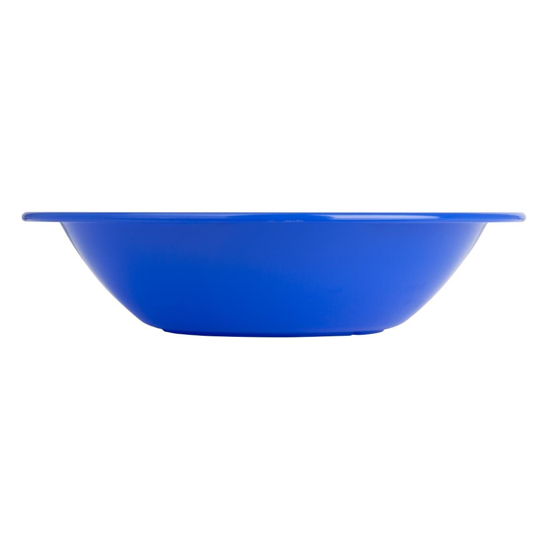 CB773 Olympia Kristallon Polycarbonate Bowls Blue 172mm (Pack of 12) JD Catering Equipment Solutions Ltd