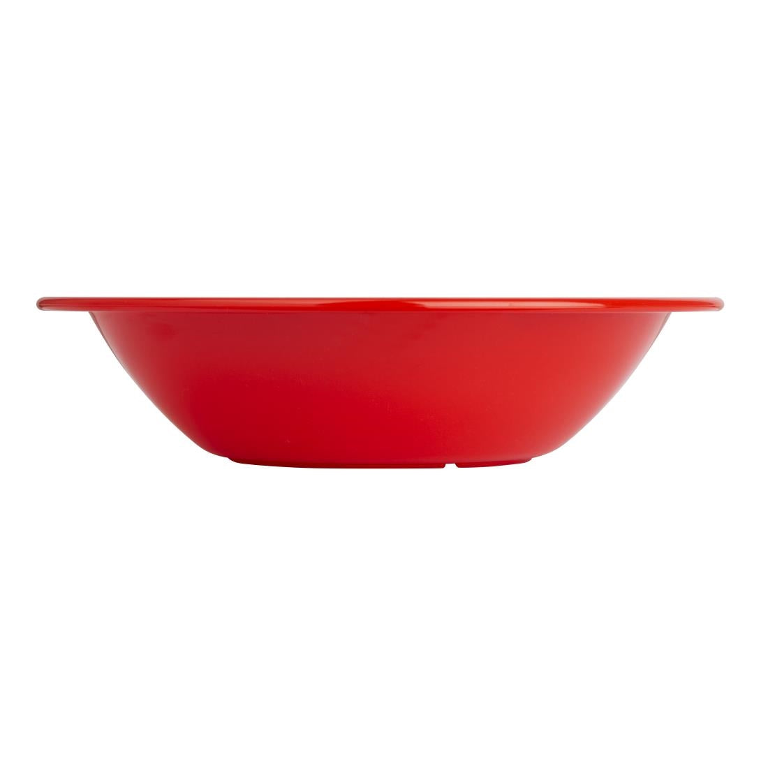 CB774 Olympia Kristallon Polycarbonate Bowls Red 172mm (Pack of 12) JD Catering Equipment Solutions Ltd