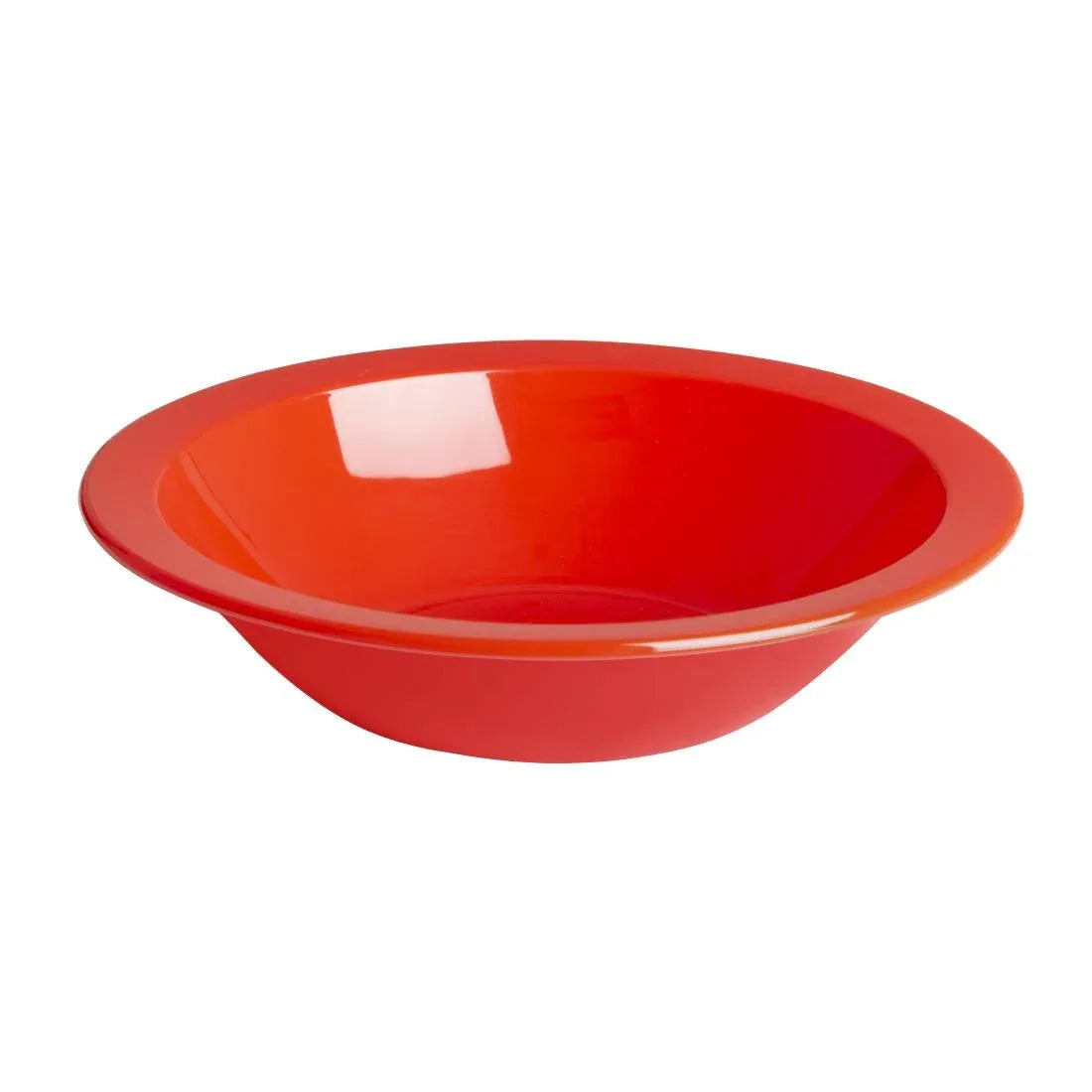 CB774 Olympia Kristallon Polycarbonate Bowls Red 172mm (Pack of 12) - JD Catering Equipment Solutions Ltd
