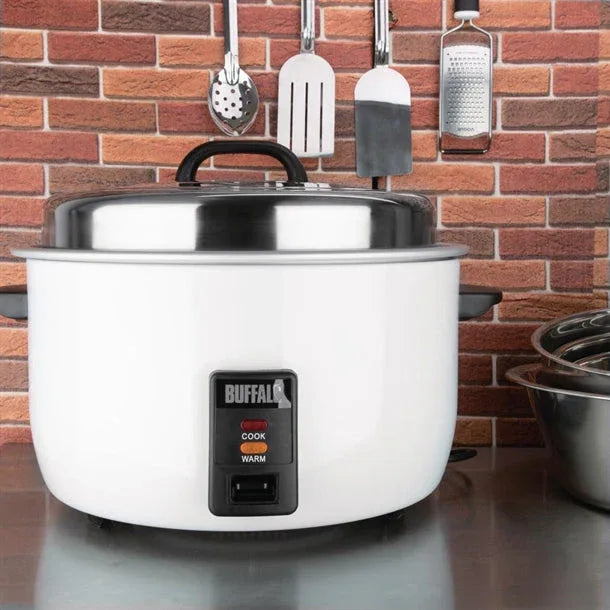 CB944 Buffalo Commercial Rice Cooker 10Ltr - JD Catering Equipment Solutions Ltd