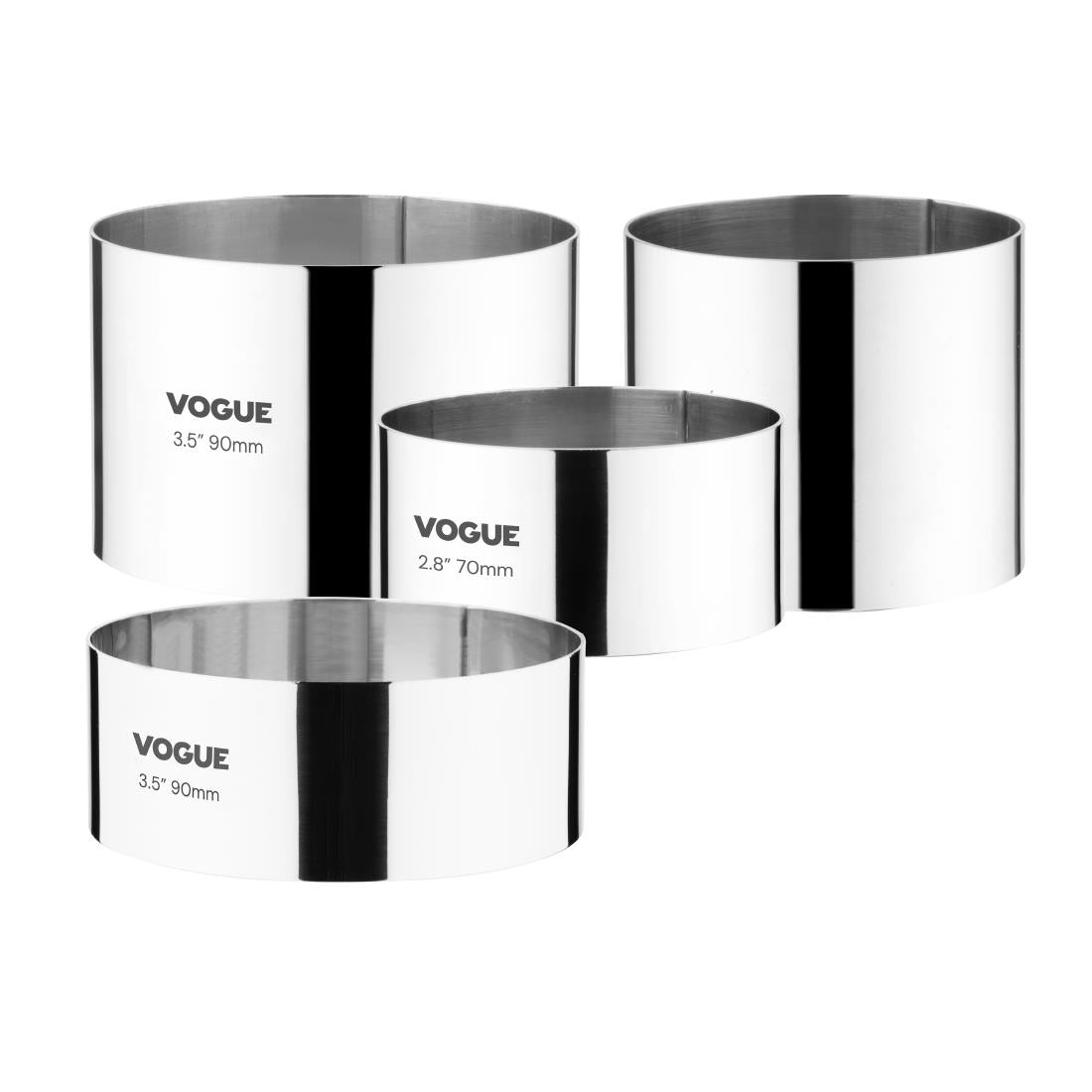 CC057 Vogue Mousse Ring 35 x 90mm JD Catering Equipment Solutions Ltd