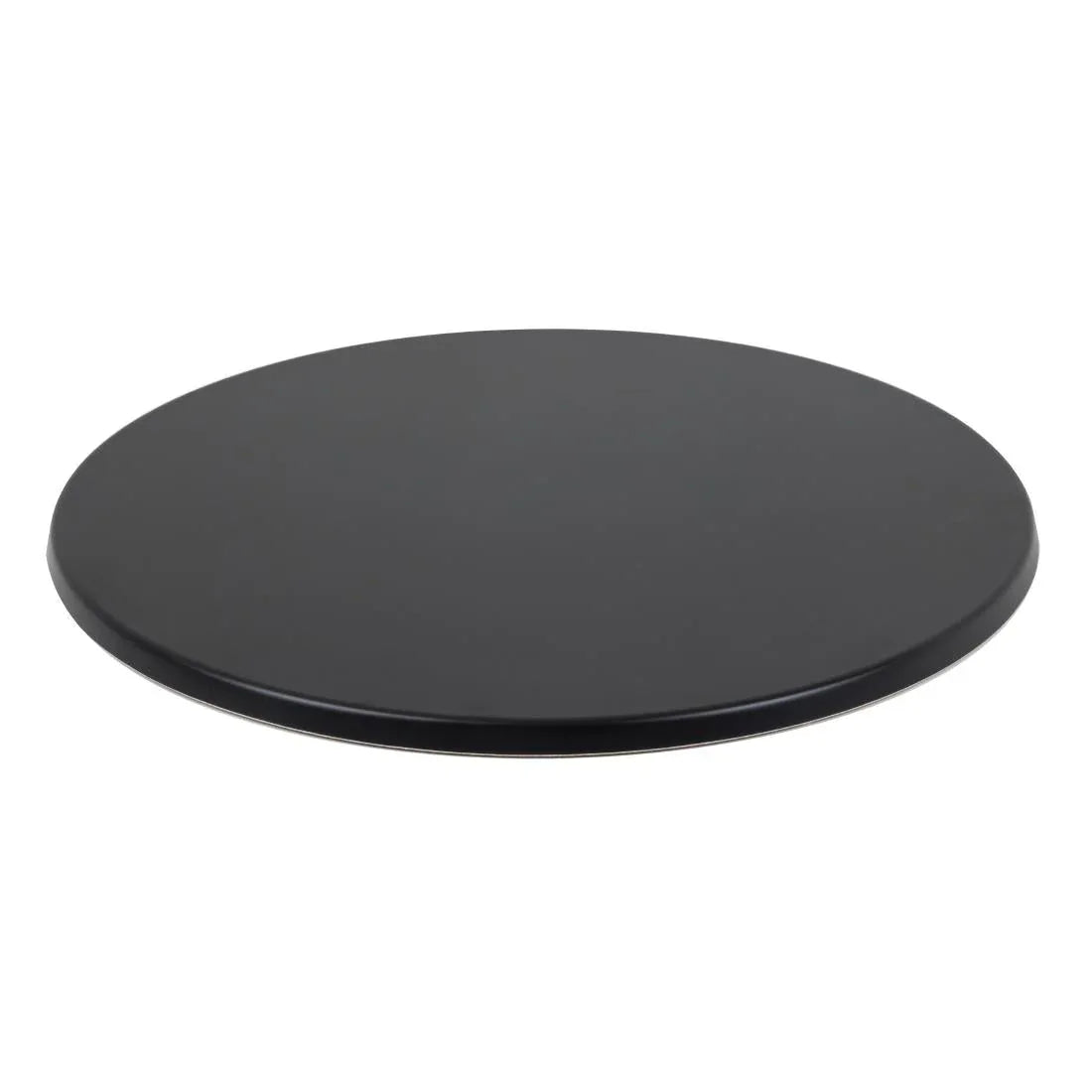 CC513 Werzalit Pre-drilled Round Table Top Black 800mm - JD Catering Equipment Solutions Ltd