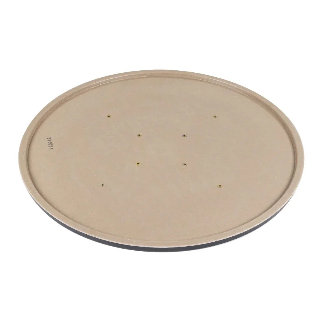 CC513 Werzalit Pre-drilled Round Table Top Black 800mm - JD Catering Equipment Solutions Ltd