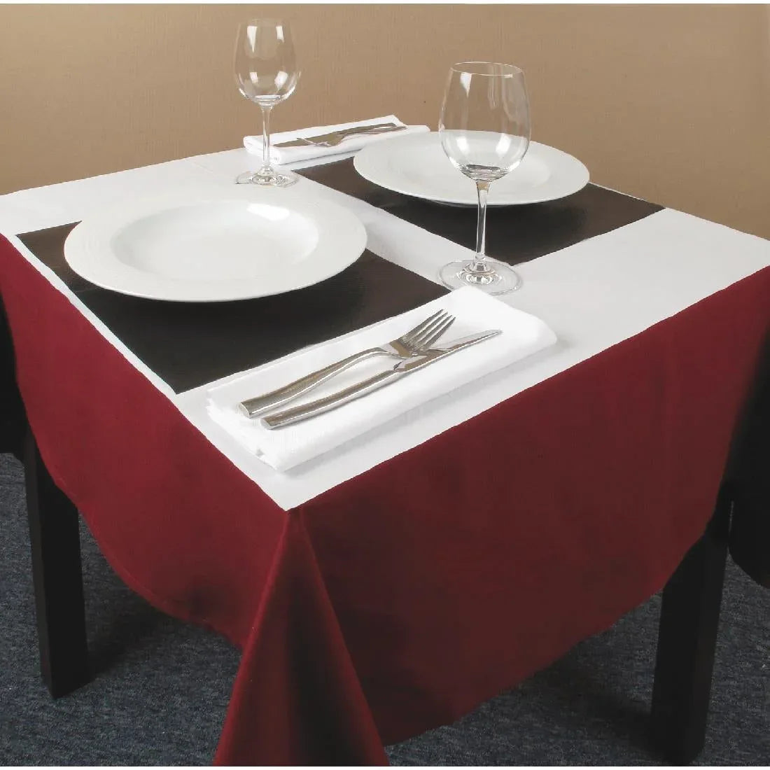 CD724 Paper Table Cover Glossy White (Pack of 400) - JD Catering Equipment Solutions Ltd