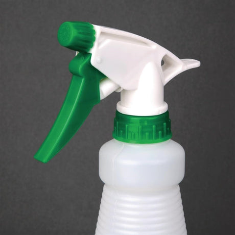 CD818 Jantex Colour-Coded Trigger Spray Bottle Green 750ml JD Catering Equipment Solutions Ltd
