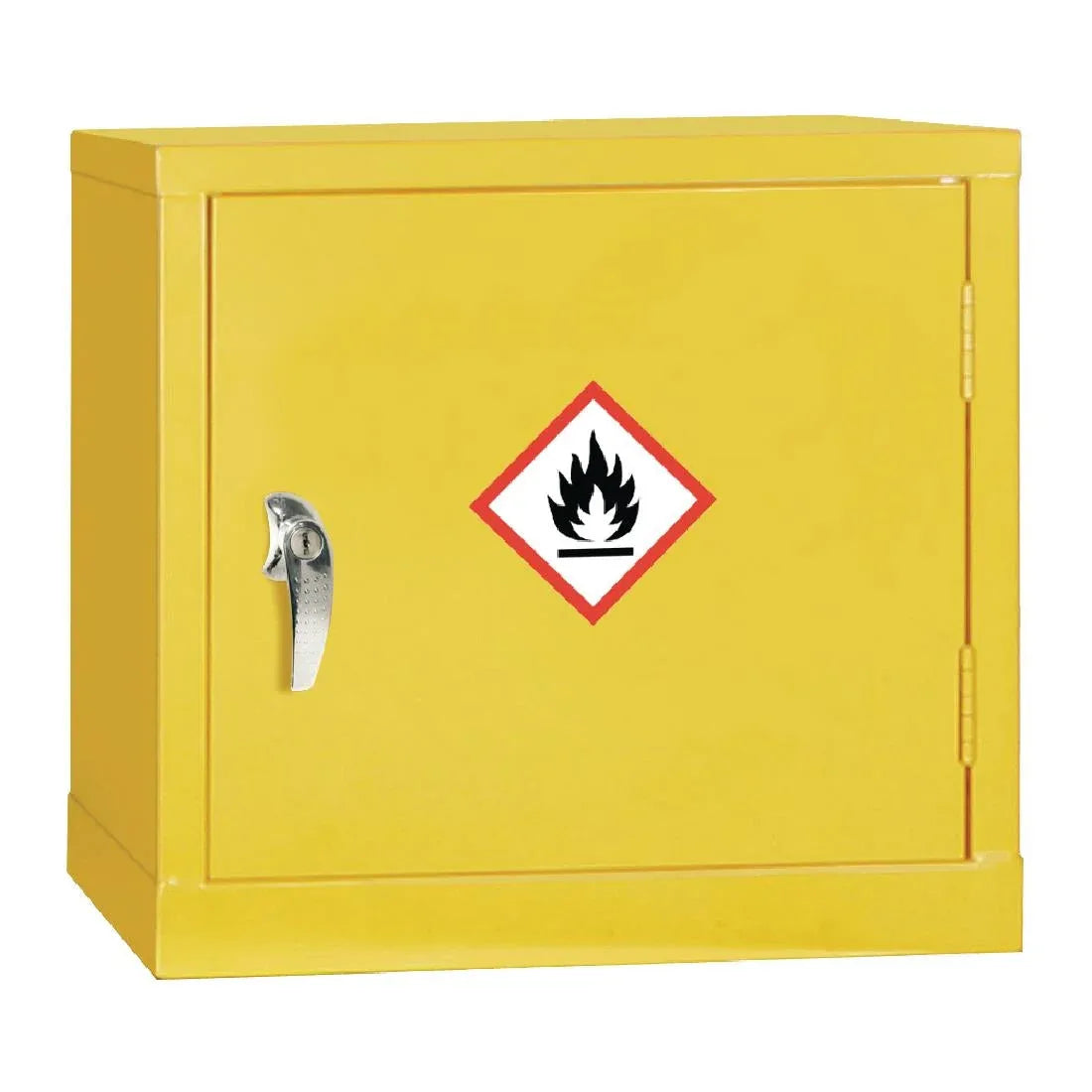 CD999 Hazardous Substance Cabinet Single Door Yellow 5Ltr - JD Catering Equipment Solutions Ltd