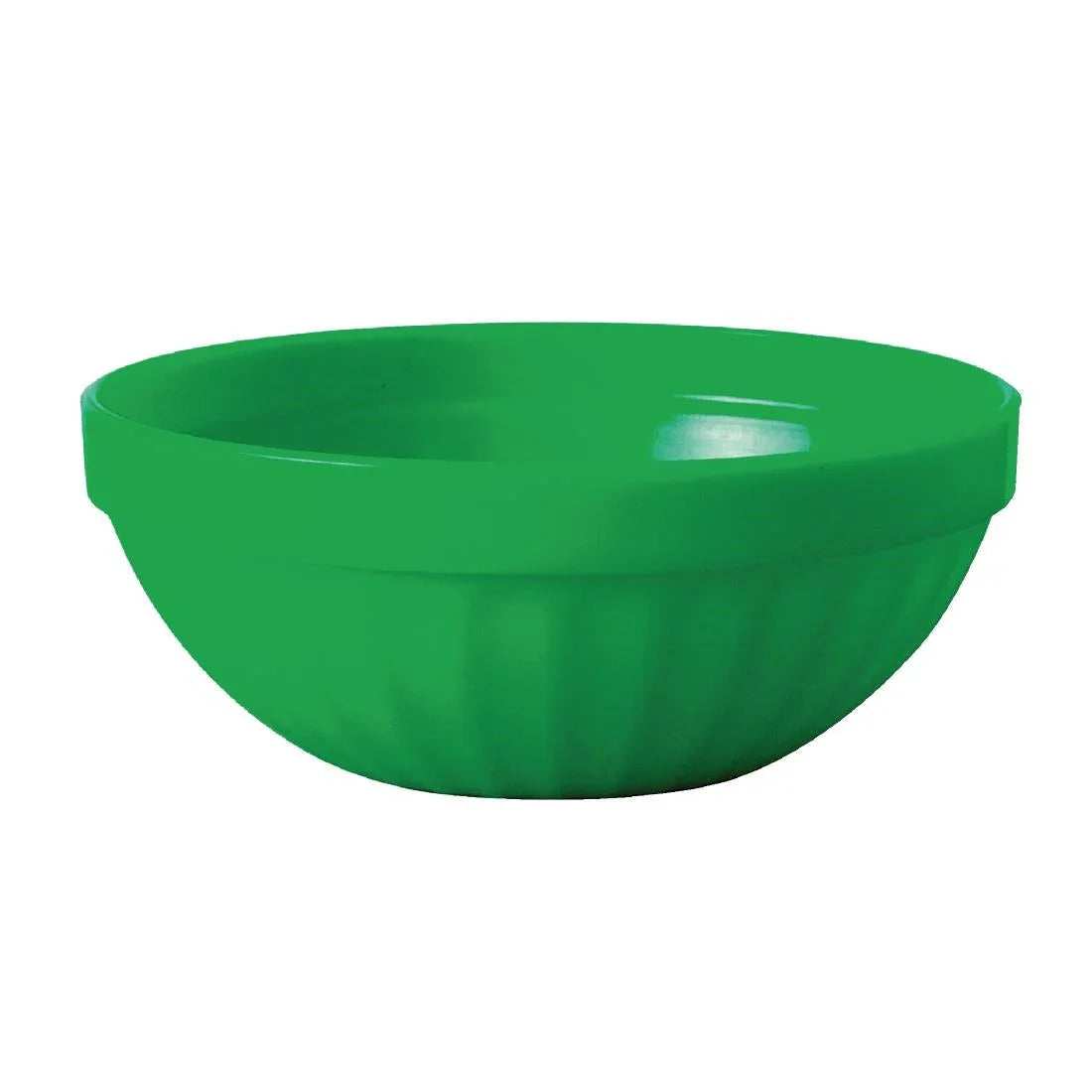 CE275 Olympia Kristallon Polycarbonate Bowls Green 102mm (Pack of 12) - JD Catering Equipment Solutions Ltd