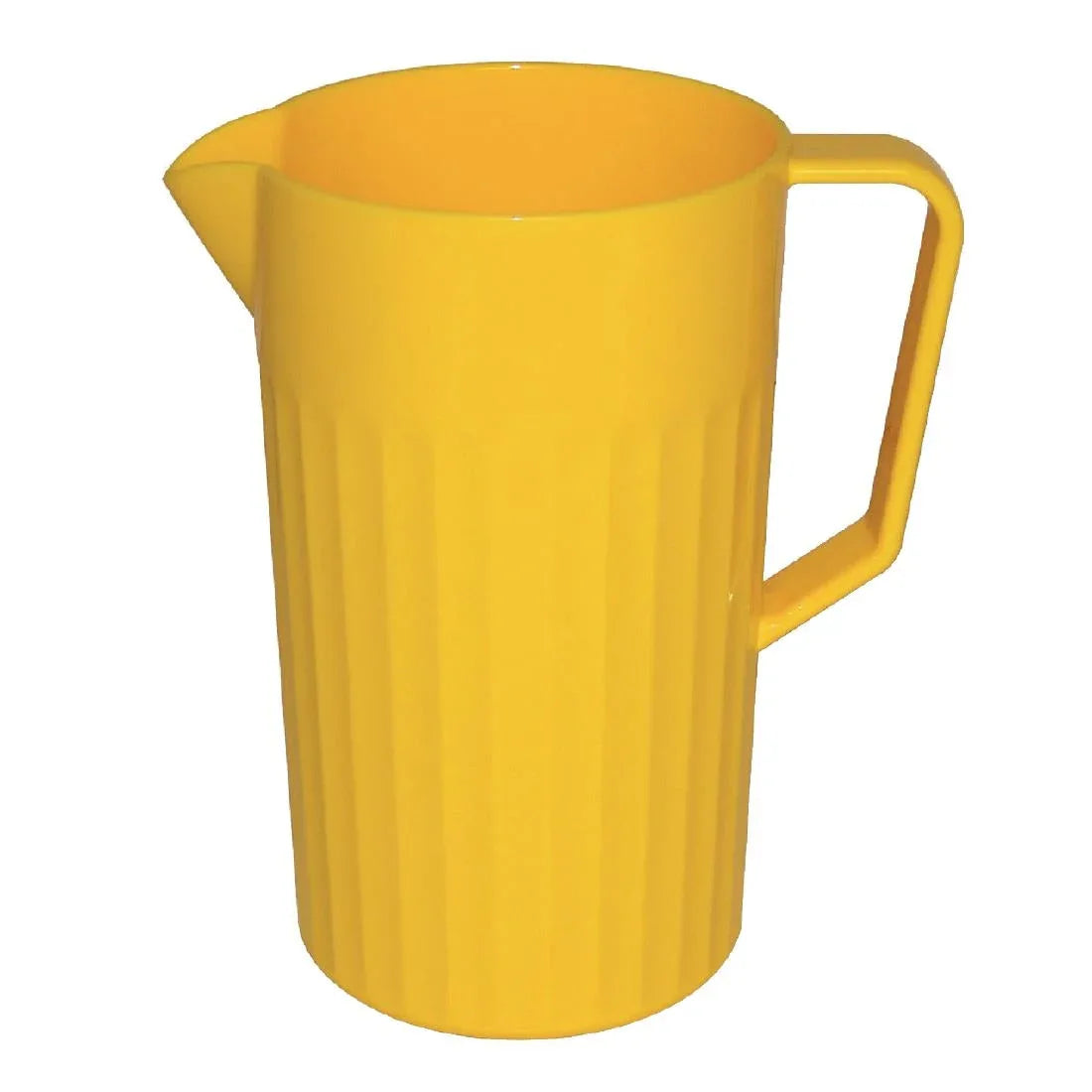 CE278 Olympia Kristallon Polycarbonate Jug Yellow 1.4Ltr - JD Catering Equipment Solutions Ltd
