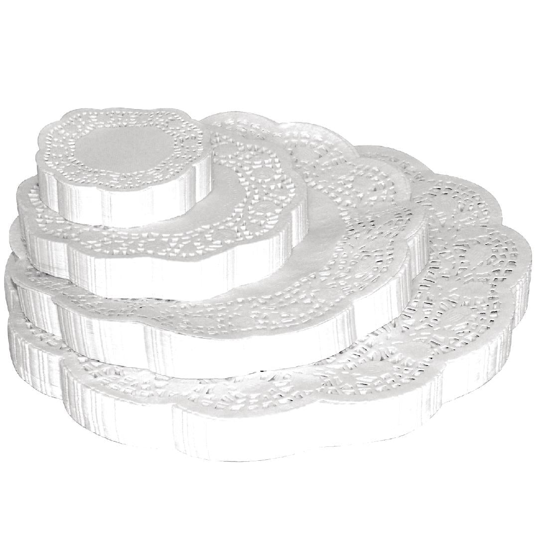 CE992 Olympia Round Paper Doilies 240mm (Pack of 250) JD Catering Equipment Solutions Ltd