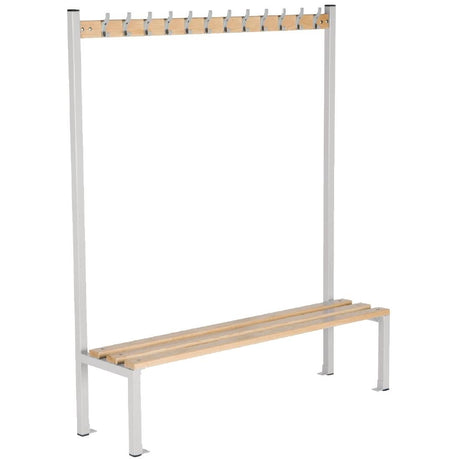 CF496 Single Sided Coat Hanger Bench 1500mm JD Catering Equipment Solutions Ltd
