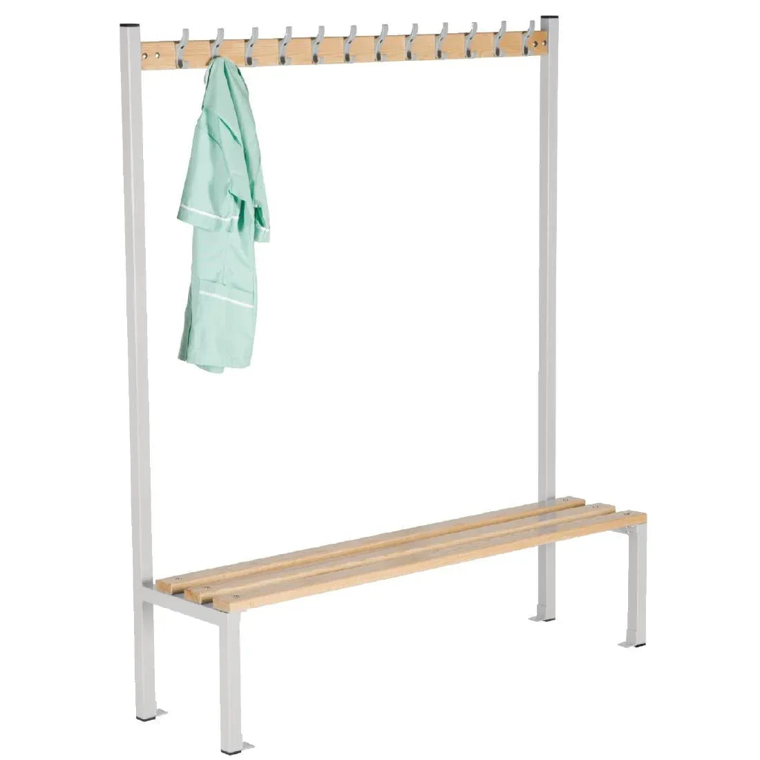 CF496 Single Sided Coat Hanger Bench 1500mm JD Catering Equipment Solutions Ltd