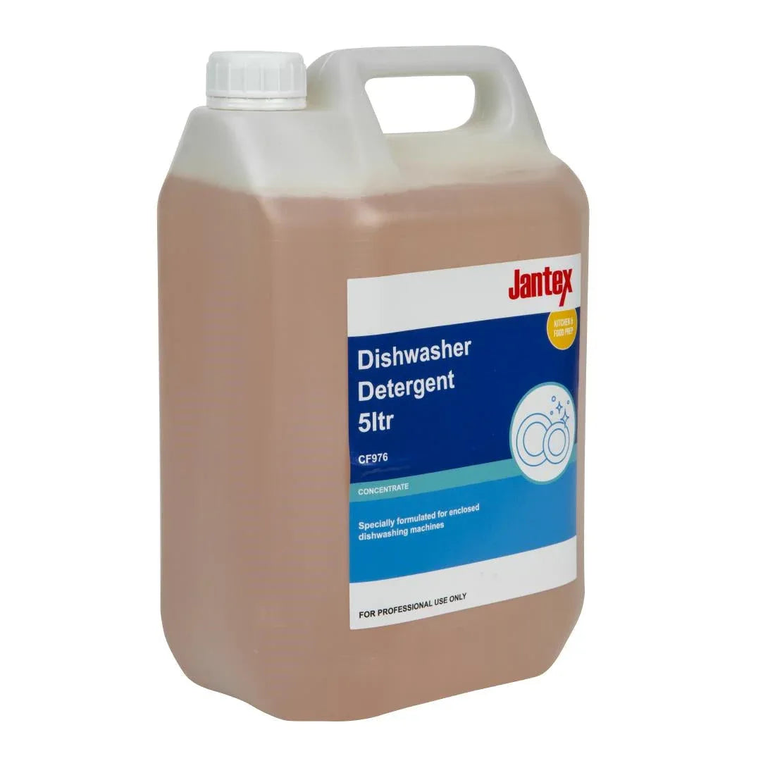 CF976 Jantex Dishwasher Detergent Concentrate 5Ltr (Single Pack) - JD Catering Equipment Solutions Ltd