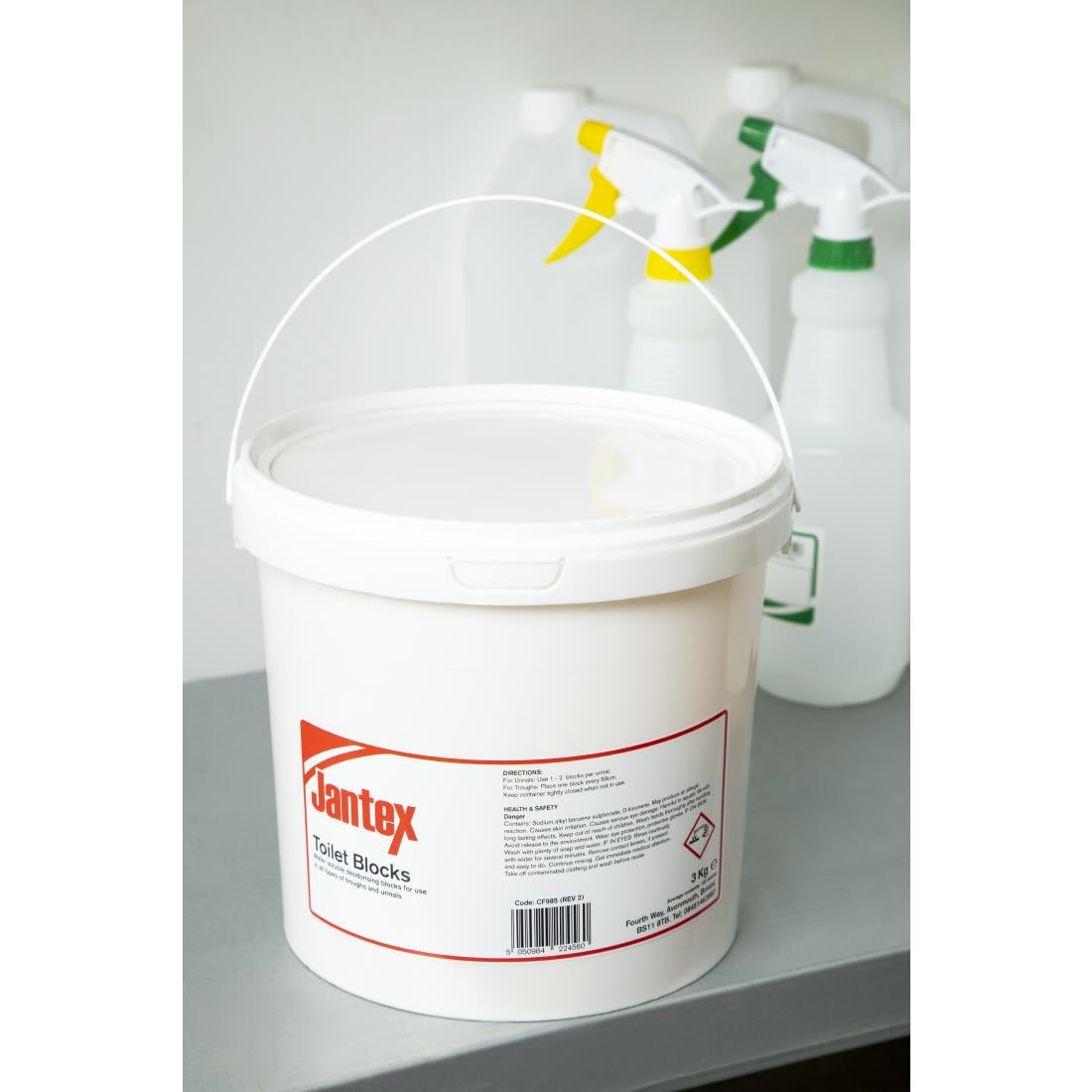 CF985 Jantex Urinal Cakes 3kg JD Catering Equipment Solutions Ltd