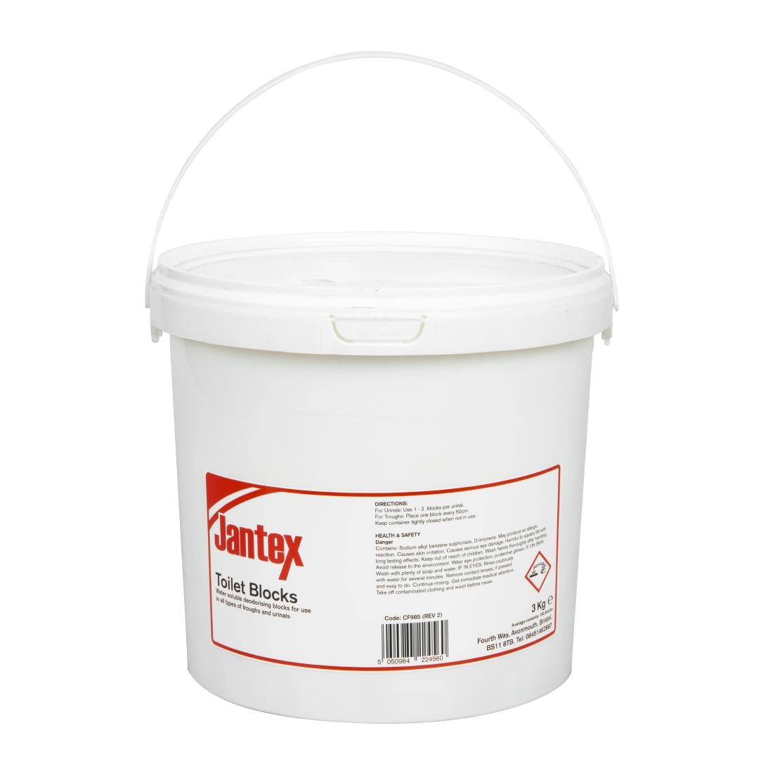 CF985 Jantex Urinal Cakes 3kg JD Catering Equipment Solutions Ltd