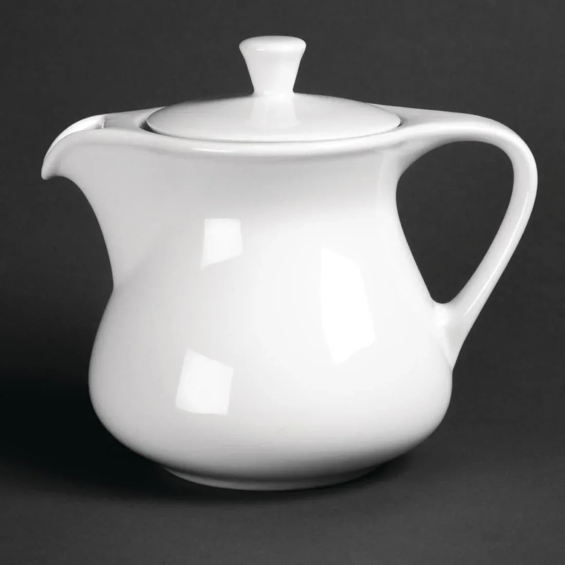 CG040 Royal Porcelain Classic White Teapots 750ml - JD Catering Equipment Solutions Ltd