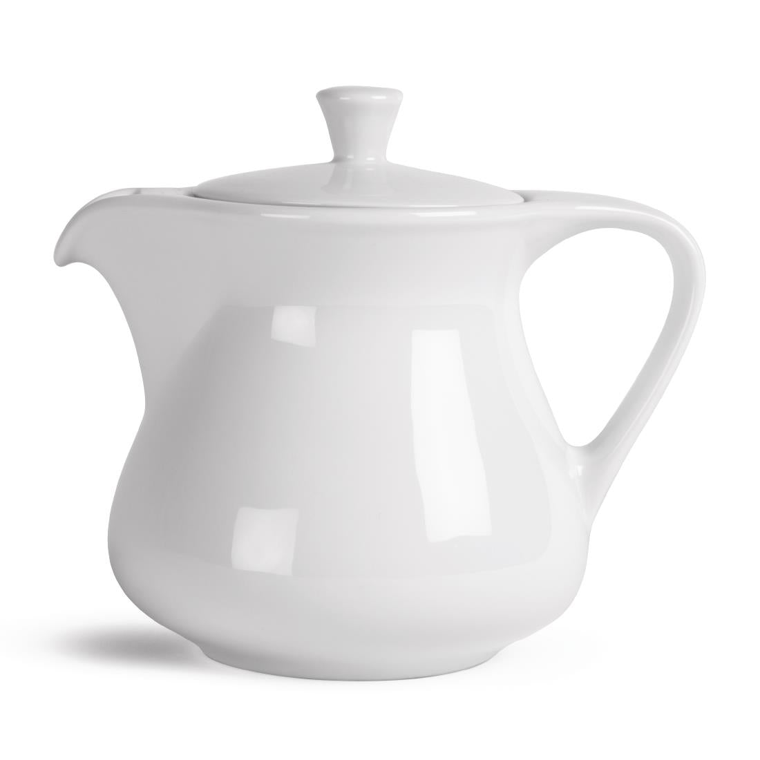 CG040 Royal Porcelain Classic White Teapots 750ml JD Catering Equipment Solutions Ltd