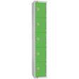 CG619-CN Elite Five Door Coin Return Locker Green JD Catering Equipment Solutions Ltd