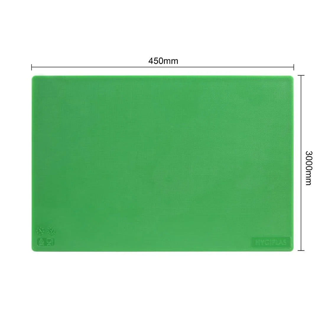 CH046 Hygiplas Low Density Anti Bacterial Chopping Boards (Set of 7 - 10mm High) JD Catering Equipment Solutions Ltd