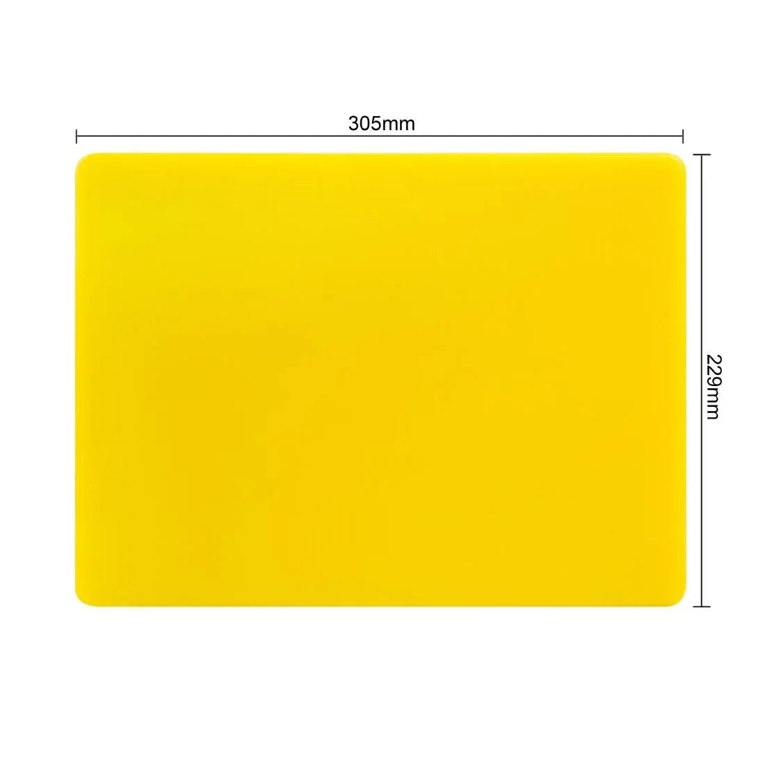 CH049 Hygiplas Low Density Chopping Board Set Small (Set of 7 - 12mm High) JD Catering Equipment Solutions Ltd