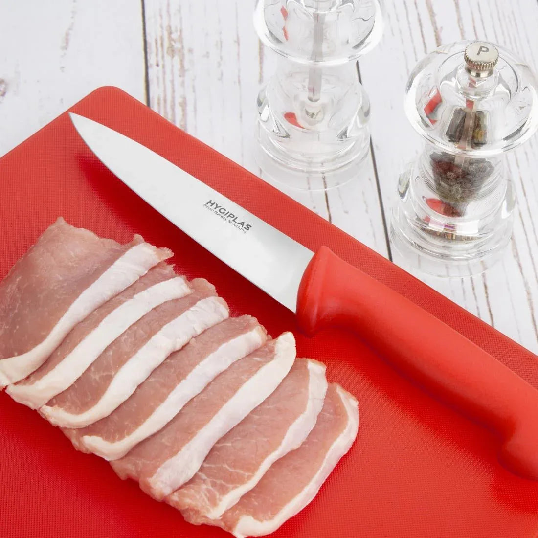 CH050 Hygiplas High Density Chopping Board Set Small (Set of 7 - 12mm High) - JD Catering Equipment Solutions Ltd