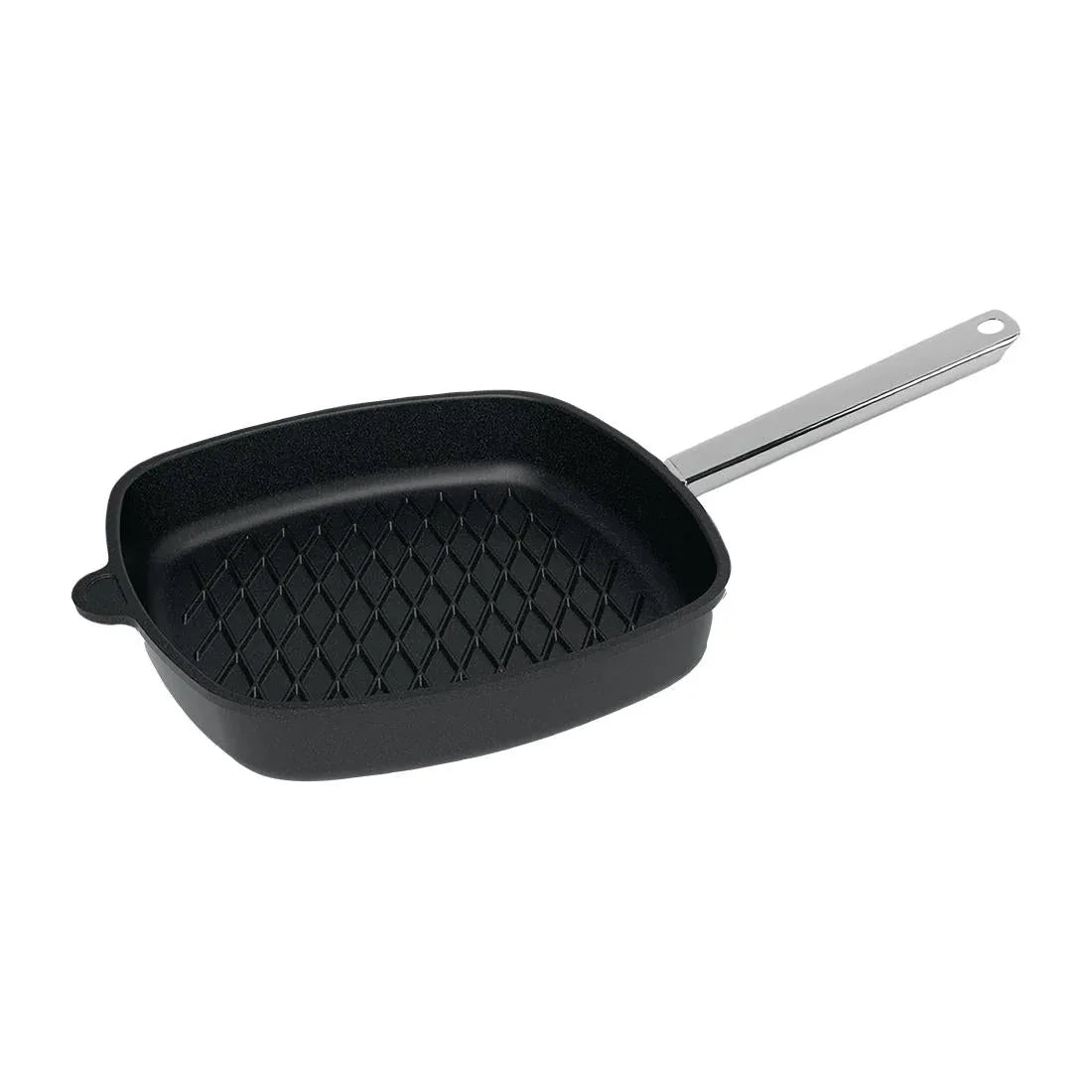 CH095 AMT Gastroguss Flat Square BBQ Surface Pan 280x280mm - JD Catering Equipment Solutions Ltd