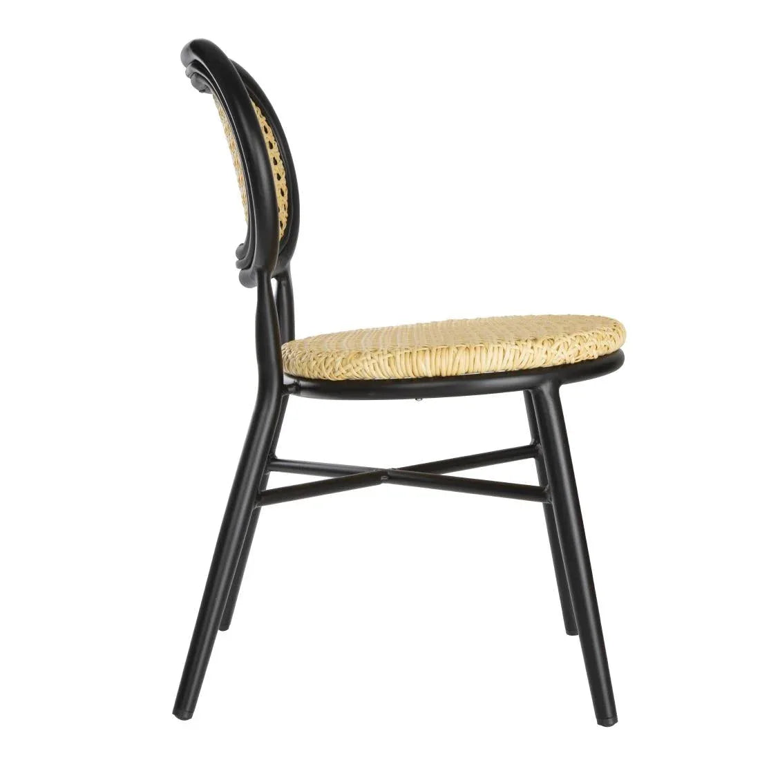 CH113 Bolero Marston Rattan Side Chair (Pack of 2) - JD Catering Equipment Solutions Ltd
