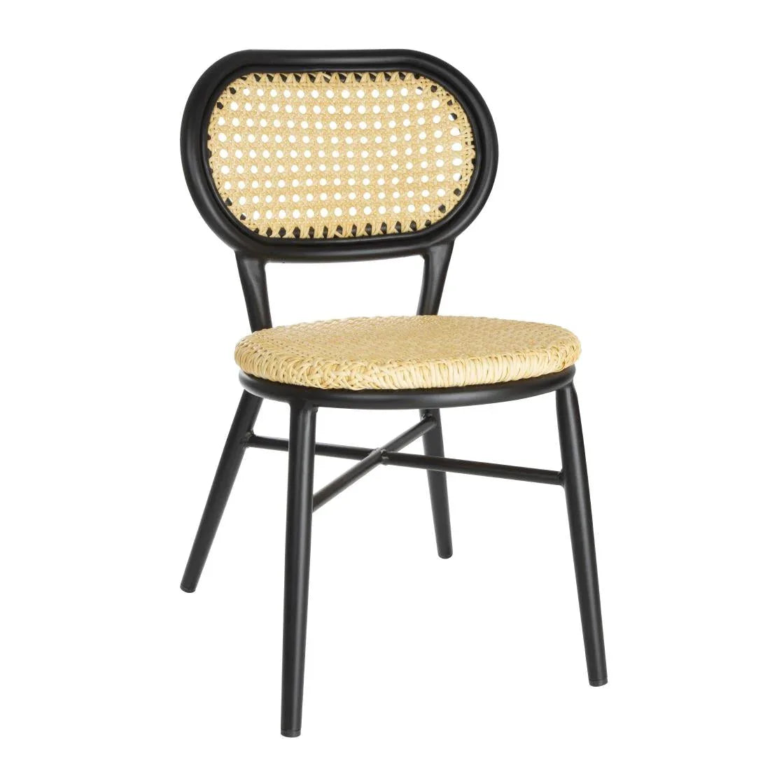 CH113 Bolero Marston Rattan Side Chair (Pack of 2) - JD Catering Equipment Solutions Ltd
