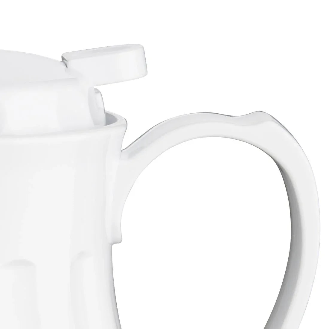 CH118 Olympia Insulated Swirl Jug White 0.5Ltr - JD Catering Equipment Solutions Ltd