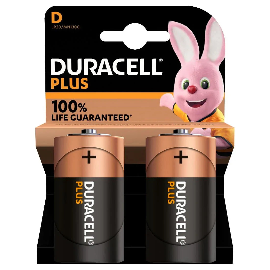 CH293 DuracellPlus D Batteries (Pack of 2) - JD Catering Equipment Solutions Ltd
