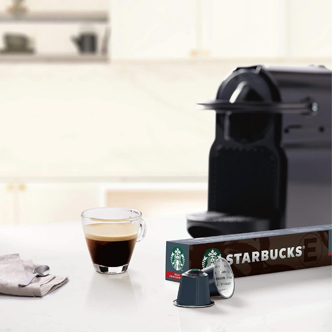 CH298 Starbucks Decaf Espresso Nespresso Coffee Pods (12 x 10) JD Catering Equipment Solutions Ltd