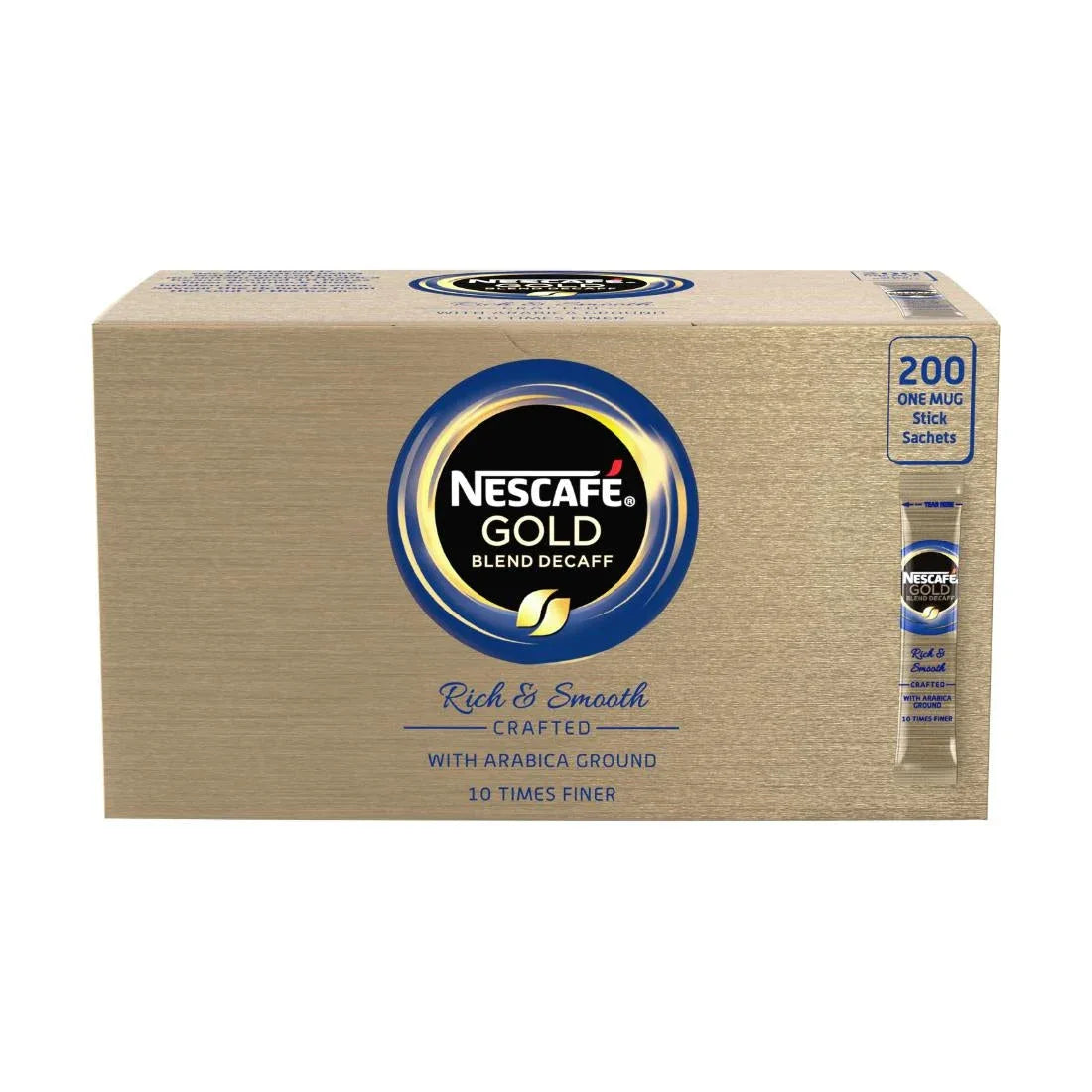 CH522 Nescafe Gold Blend Decaf Instant Coffee Sticks 1.8g (Pack of 200) - JD Catering Equipment Solutions Ltd