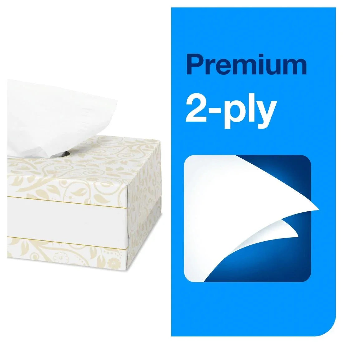 CH571 Tork Premium Extra Soft Facial Tissues 2ply (30x100) - JD Catering Equipment Solutions Ltd