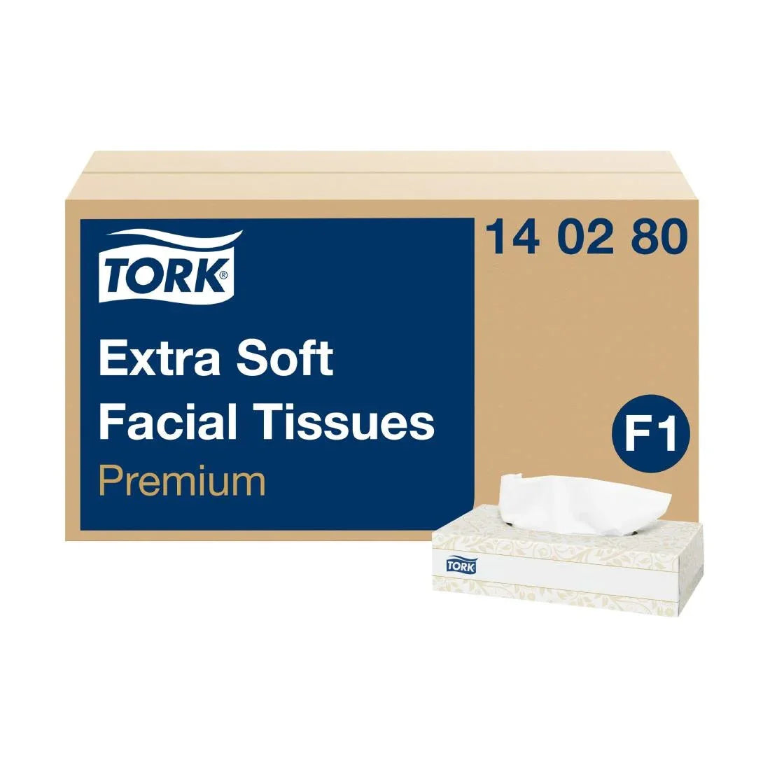 CH571 Tork Premium Extra Soft Facial Tissues 2ply (30x100) - JD Catering Equipment Solutions Ltd
