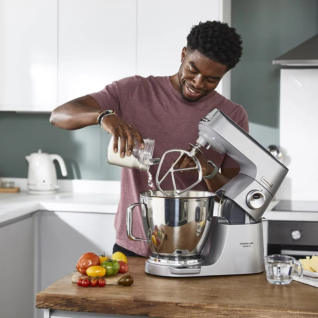 CH577 Kenwood Chef Baker Titanium Mixer KVL85.004SI - JD Catering Equipment Solutions Ltd